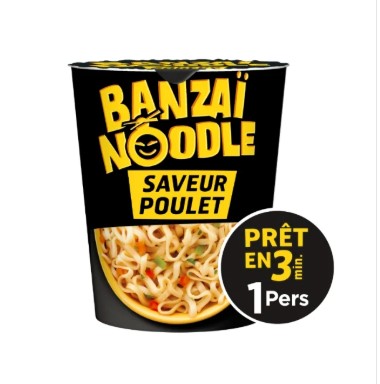 Nouilles instantanées au Poulet